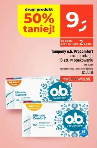 Dealz Tampony o.b. ProComfort oferta