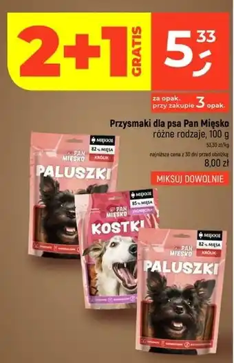 Dealz Przysmaki dla psa Pan Mięsko oferta