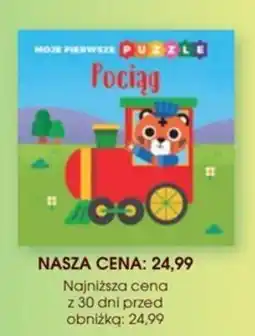 Świat Książki Moje Pierwsze Puzzle Pociąg oferta