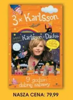 Świat Książki 3 x Karlsson oferta