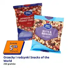 Action Orzechy i rodzynki Snacks of the World oferta
