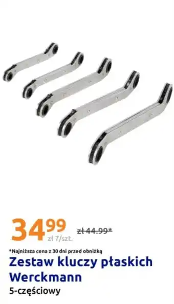 Action Zestaw kluczy płaskich Werckmann oferta