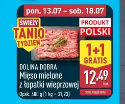 ALDI DOLINA DOBRA Mięso mielone z łopatki wieprzowej oferta