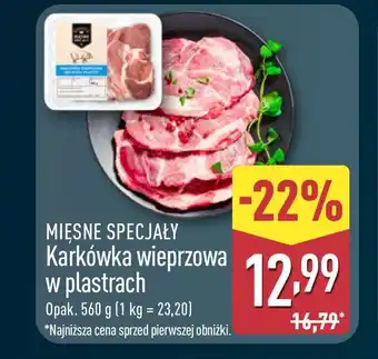 ALDI Mięsne Specjały Karkówka wieprzowa w plastrach oferta