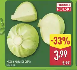 ALDI Młoda kapusta biała oferta