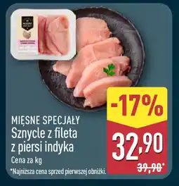 ALDI Mięsne Specjały Sznycle z fileta z piersi indyka oferta