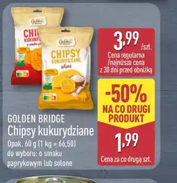 ALDI GOLDEN BRIDGE Chipsy kukurydziane oferta