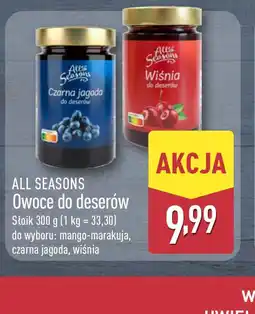 ALDI ALL SEASONS Owoce do deserów oferta