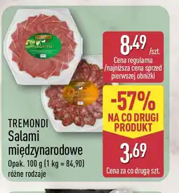 ALDI Tremondi Salami międzynarodowe oferta