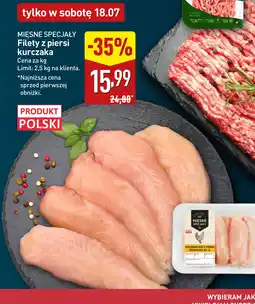 ALDI Mięsne Specjały Filety z piersi kurczaka oferta
