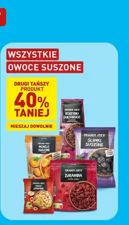 ALDI Wszystkie owoce suszone Trader Joe's oferta