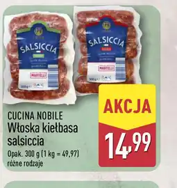 ALDI CUCINA NOBILE Włoska kiełbasa salsiccia oferta