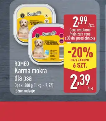 ALDI ROMEO Karma mokra dla psa oferta