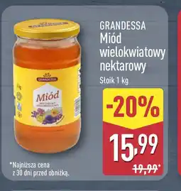 ALDI GRANDESSA Miód wielokwiatowy nektarowy oferta