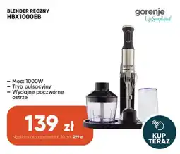 Max Elektro Blender Ręczny Gorenje HBX1000EB oferta
