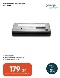 Max Elektro Zgrzewarka Próżniowa VS110BE Gorenje oferta