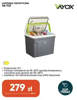 Max Elektro Lodówka Turystyczna VA-T27 Vayox oferta