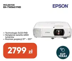 Max Elektro Projektor Epson EH-TW840 FHD oferta