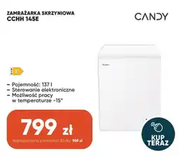 Max Elektro Zamrażarka Skrzyniowa CCHH 145E Candy oferta