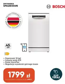 Max Elektro Zmywarka Bosch SPS4HKW49E oferta