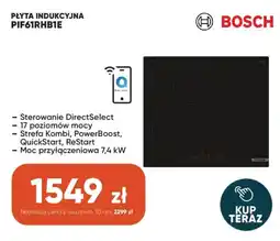Max Elektro Płyta Indukcyjna Bosch PIF61RHB1E oferta