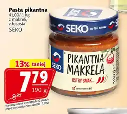 Prim Market Pasta Pikantna z Makreli i Łososia SEKO oferta