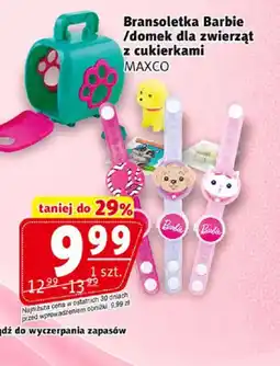 Prim Market Bransoletka Barbie / domek dla zwierząt z cukierkami MAXCO oferta