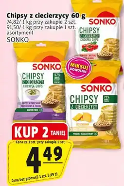 Prim Market Chipsy z ciecierzycy SONKO oferta