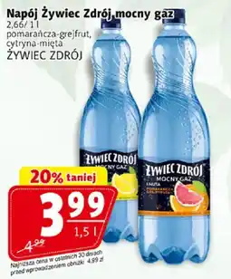 Prim Market Napój Żywiec Zdrój mocny gaz oferta