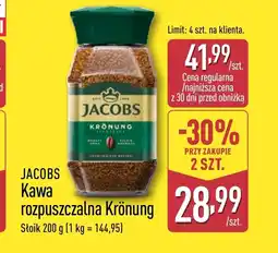 ALDI Kawa rozpuszczalna Jacobs oferta