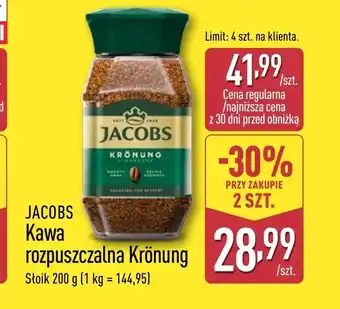 ALDI Kawa rozpuszczalna Jacobs oferta