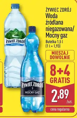 ALDI Woda źródlana Żywiec zdrój oferta