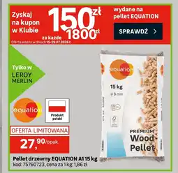 Leroy Merlin Pellet Equation oferta