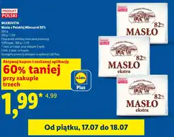 Lidl Masło Mlekovita oferta