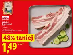 Lidl Boczek Kabanos oferta