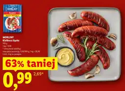 Lidl Kiełbasa Morliny oferta