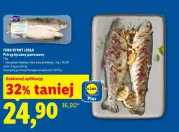 Lidl Pstrąg tęczowy Targ rybny Lidla oferta