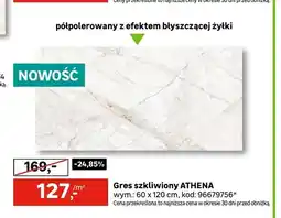 Leroy Merlin Gres szkliwny Athena oferta