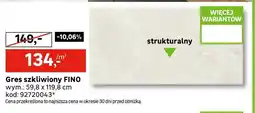Leroy Merlin Gres szkliwiony Fino oferta