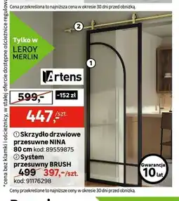 Leroy Merlin Skrzydło drzwiowe przesuwne NINA 80 cm oferta