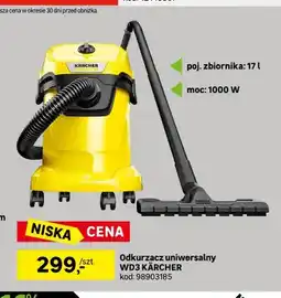 Leroy Merlin Odkurzacz uniwersalny Kärcher WD3 oferta