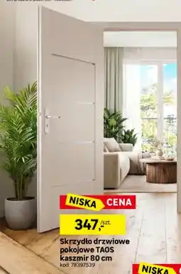 Leroy Merlin Skrzydło drzwiowe pokojowe Taos kaszmir 80 cm oferta