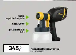 Leroy Merlin Pistolet natryskowy Wagner W150 oferta