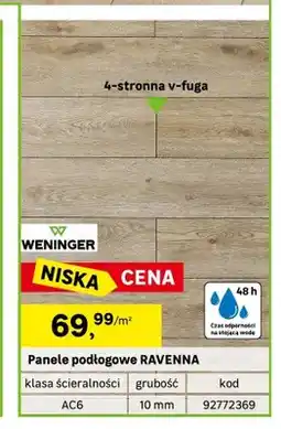 Leroy Merlin Panele podłogowe Weninger Ravenna 10 mm AC6 oferta