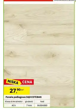 Leroy Merlin Panele podłogowe Dąb Esteban 7 mm AC4 oferta