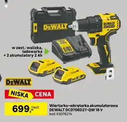 Leroy Merlin Wiertarko-wkrętarka akumulatorowa DeWalt DCD708D2T-QW oferta