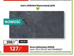 Leroy Merlin Gres szkliwny Moon oferta