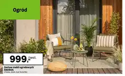Leroy Merlin Zestaw mebli ogrodowych ANDROS oferta