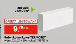 Leroy Merlin Beton komórkowy TERMOBET oferta