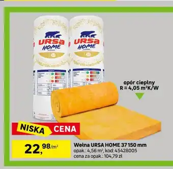 Leroy Merlin Wełna URSA HOME 37 150 mm oferta